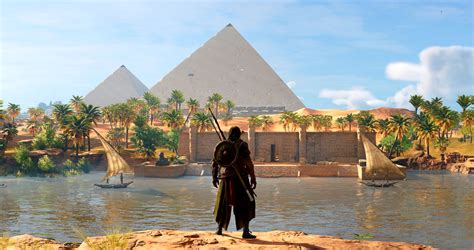 Fond D Cran Hd Assassin S Creed D Sert Gypte Pyramide Jeux Vid O