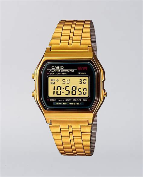 Casio Watches Casio Vintage Digital Gold Watch Ozmosis Watches
