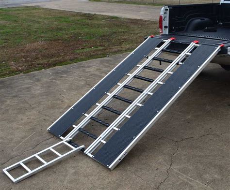 Heavy Duty Aluminium Loading Ramps Safely Load Large Vehicles