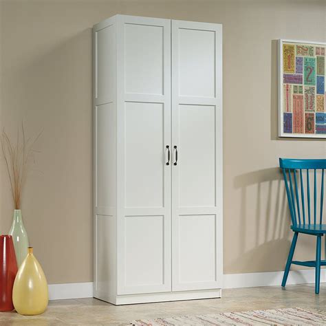 Add Style And Storage To Your Home With A Tall White Cabinet Home