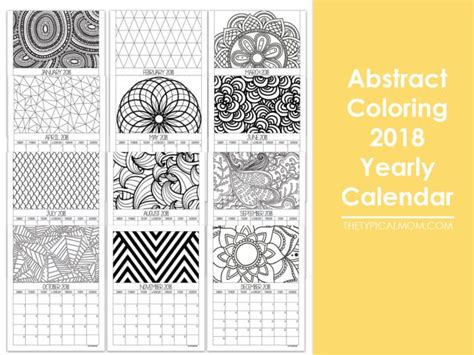Printable Calendar Doodle Art Alley