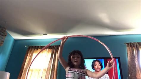 Holly Making A Video Showing How To Hula Hoop Youtube