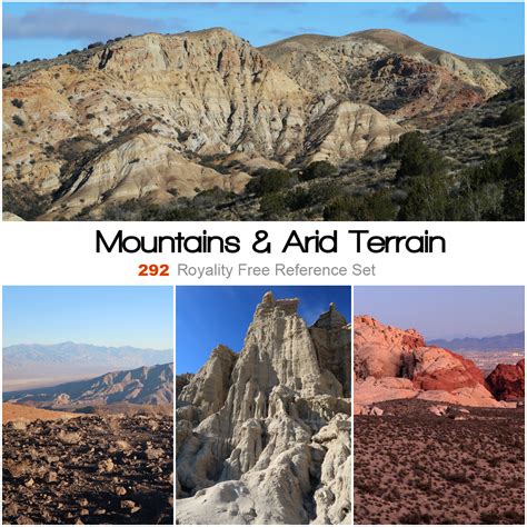 Artstation Mountains And Arid Terrain Reference Pack Resources