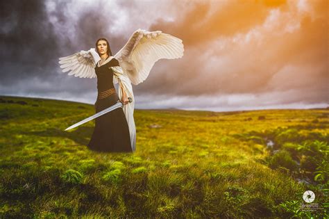 How To Make Photo Composition Warrior Angel Photoshop Manipulation