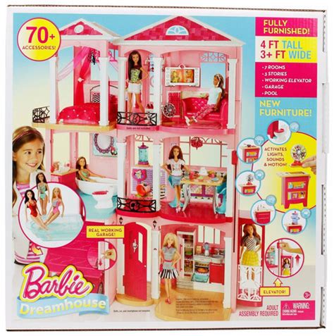 Juego la casa de barbie. Barbie Casa De Los Sueños Mattel - $ 2,855.00 en Mercado Libre