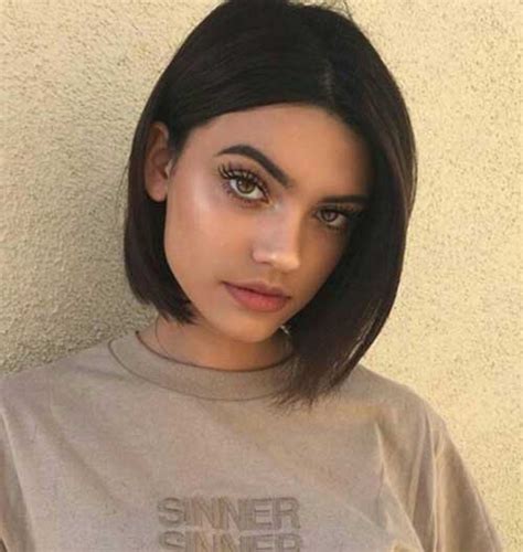 There are many celebrities with straight hair who rock their tresses with high class and sense of taste. 20 Short Hairstyles for Fine Straight Hair | Short ...