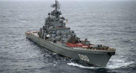 Prossegue A Reforma Do Cruzador Admiral Nakhimov Da Classe Kirov Poder Naval