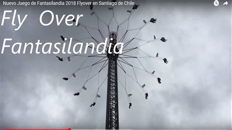 Es una atracción única en latinoamérica que tiene la capacidad de girar e inclinarse en 45 y 90 grados. Fantasilandia Santiago de Chile & Flyover nuevo juego ...