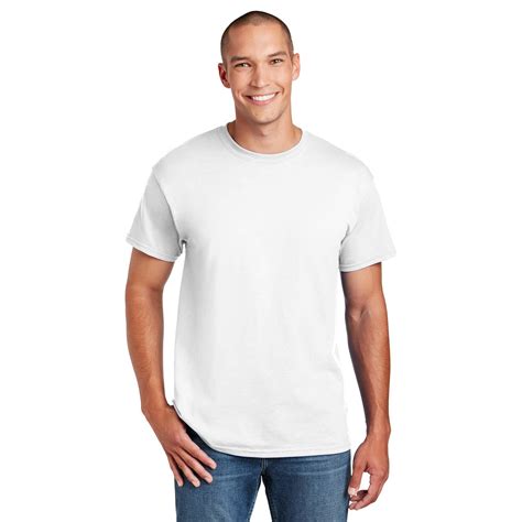 Gildan 8000 Dryblend T Shirt White Full Source