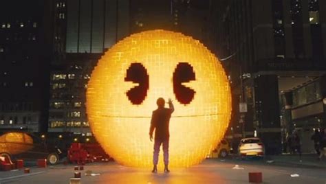 Pixels Clip Celebrates Pac Mans 35th Anniversary Movie Fanatic