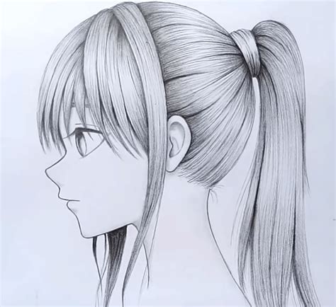 Anime Girl Drawing Easy For Beginners Step By Step