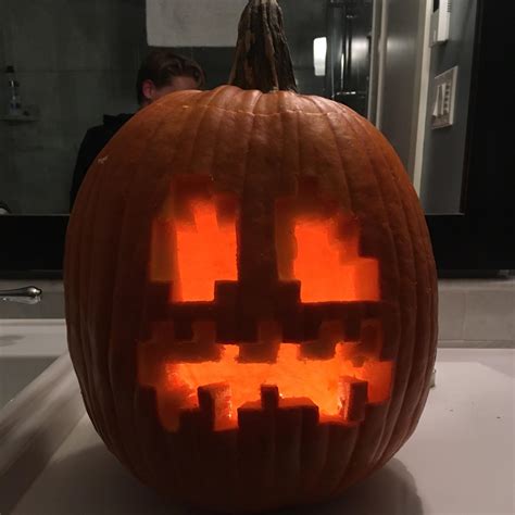 Happy Halloween Everyone Here Is A Pumpkin Carving That I Did R