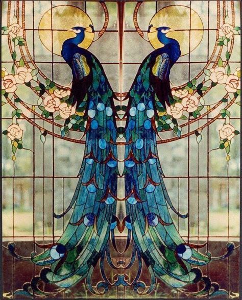 Pin by Margaret Jordan on BEAUTIFUL GLASS ڿڰ Peacock art