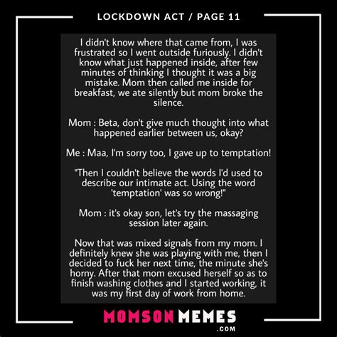 Lockdown With Mom Stories Incest Mom Son Captions Memes