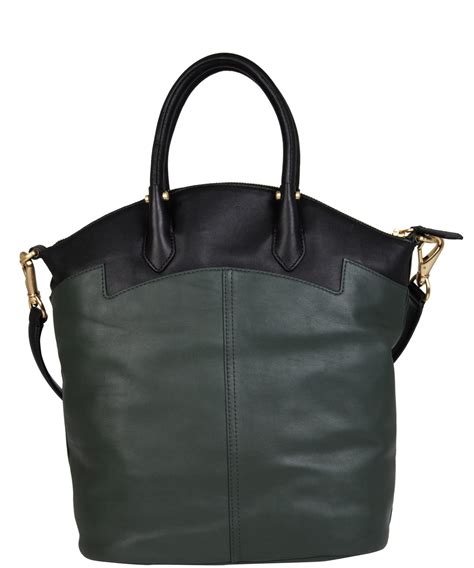 Lyst Givenchy Two Tone Leather Tote Bag In Black