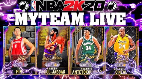 Nba 2k20 Myteam Live Unlimited And Triple Threat Grind Lets Gooo Youtube