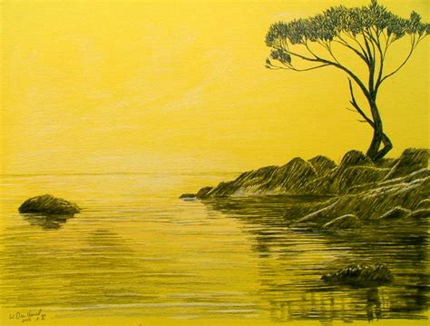 Sunrise Pencil Sketch At Explore Collection Of