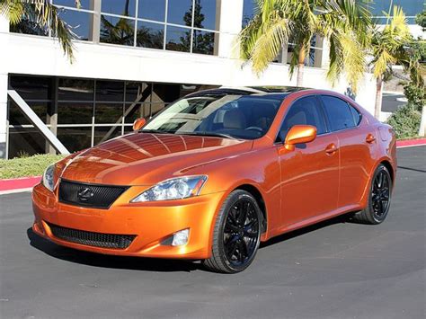 Combining shades of burnt orange and light brown, it stands out among most red colors, which aren't particularly exciting. Custom Painted Metallic Burnt Orange 2006 IS 350 | Lexus is250, Lexus, Custom paint