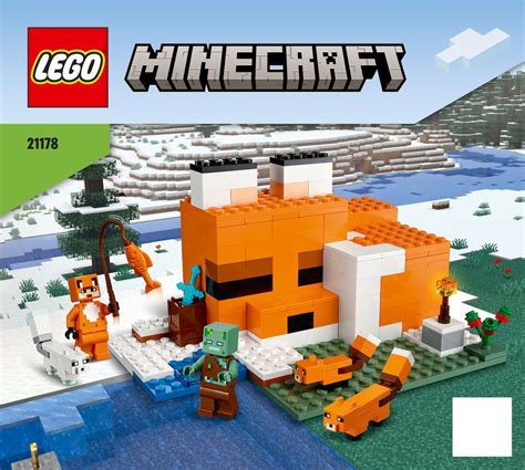 Lego 21178 The Fox Lodge Instructions Minecraft