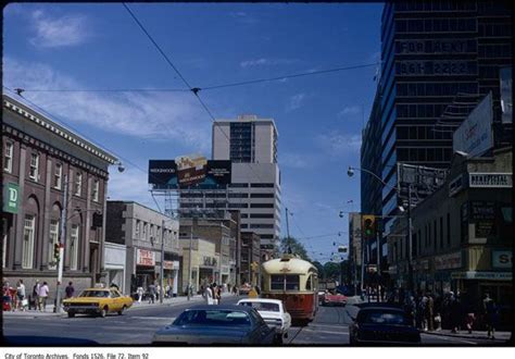 10 Key Toronto Intersections As They Were 50 Years Ago Old Toronto