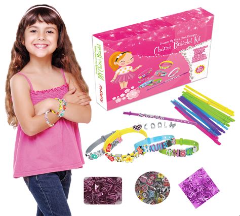 Kidtastic Bracelet Making Kit Diy Kits For Girls Makes 12 Bracelets