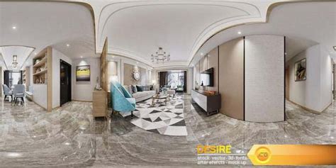 Desire Fx 3d Models 360 Interior Design Livingroom Diningroom 32