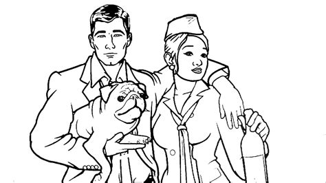 Archer Coloring Pages At Getdrawings Free Download