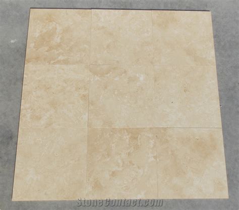 Classic Travertine Honed Unfilled Tiles From Turkey