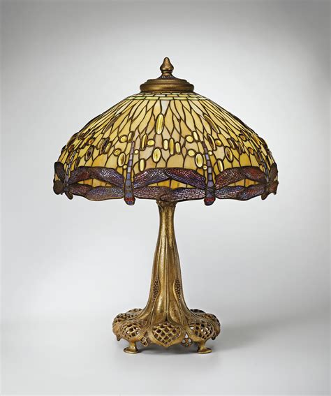 Tiffany Studios Drophead Dragonfly Table Lamp Circa 1915 Christies