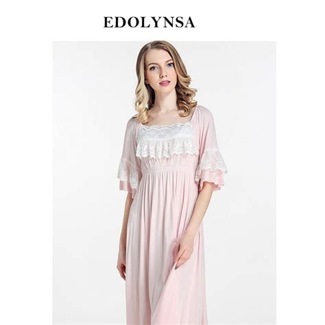New Arrivals Lace Nightgowns Sleepshirts Home Dress Women Sleepwear