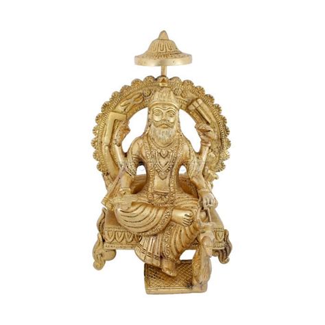 Lord Vishwakarma Idol In Brass Lord Vishwakarma Lord Idol