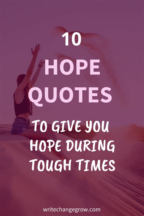20 Hope Quotes To Give You Hope During Difficult Times Artofit