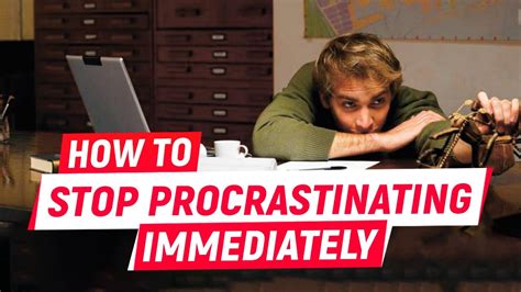 HOW TO STOP PROCRASTINATING IMMEDIATELY TIPS YOU MUST KNOW YouTube