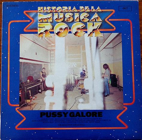 Pussy Galore Historia De La Musica Rock Lp Vinyl Rough