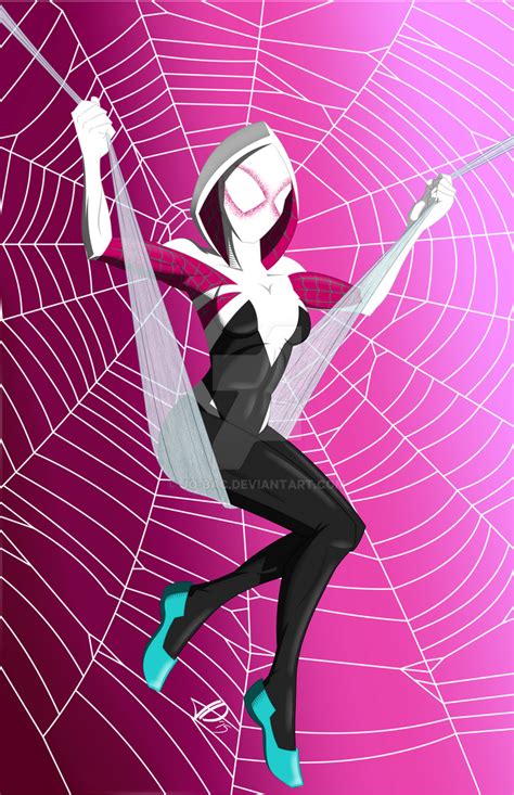 Spider Gwen By Jo Bac On Deviantart