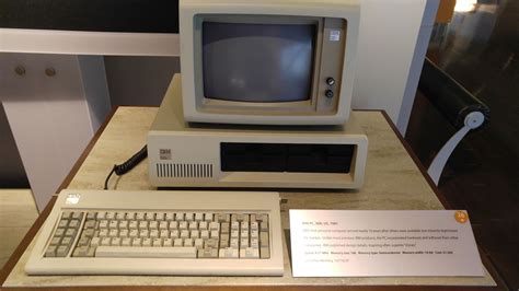 Ibm Pc 1981 Computer History Museum Computer History Computer