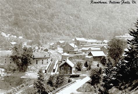 Historic Photos Bellows Falls Vt And Surrounding Area The Roundhouse