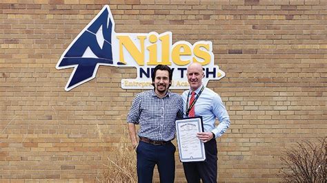 Niles New Tech Director Honored Leader Publications Leader Publications