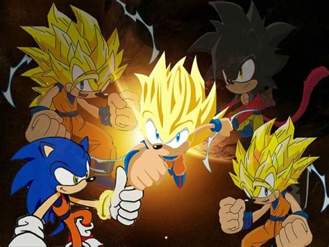 The world of shadow the hedgehog is a much edgier version of the average sonic universe, so the speed is still the center of it all, mostly. Dbz sonic | Dragon ball art, Sonic, Anime