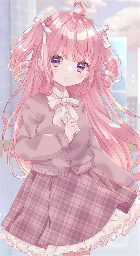 Details More Than 164 Cute Pink Anime Wallpaper Latest Vn