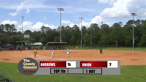2021 South Carolina Dixie Boys State Tournament Andrews Vs Union Youtube
