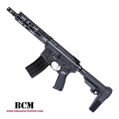 Bcm Recce 9 Mcmr Pistol 30 Rd 300 Blackout 9 Sba3 Brace Omaha Outdoors