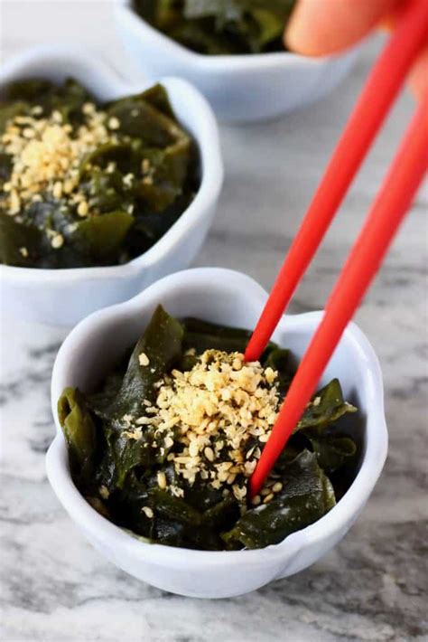 Miso Seaweed Salad Vegan Gf Rhians Recipes