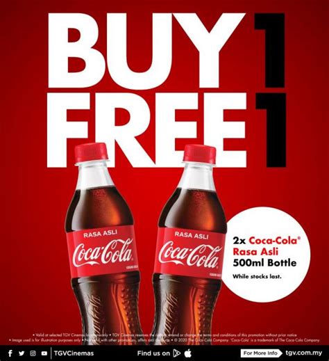 Tgv Coca Cola Buy 1 Free 1 Promotion