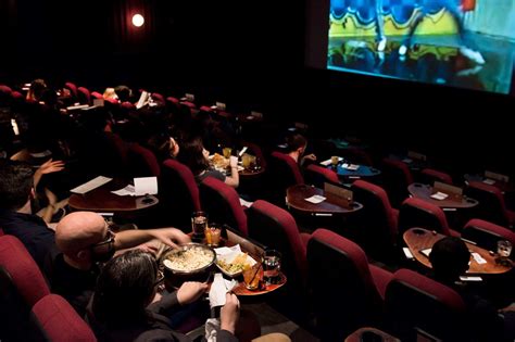 the absolute best dine in movie theater in new york dine in movie theater dinner movie