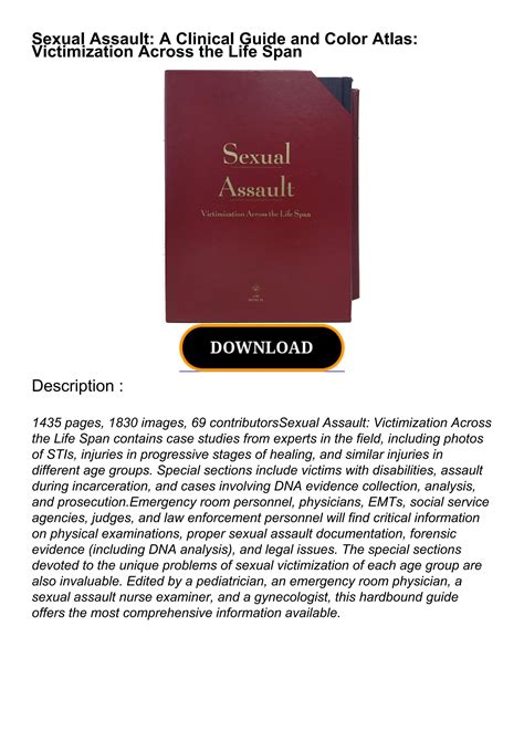 Downloadpdf Sexual Assault A Clinical Guide And Color Atlas Victimization Across The By Rebe