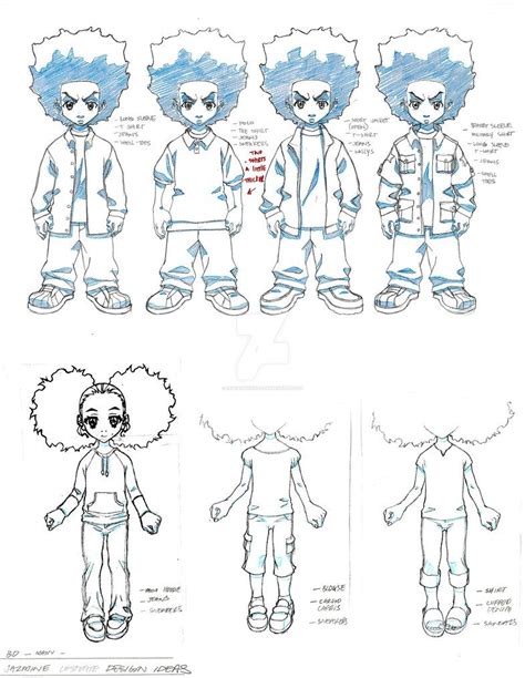 Heres Some More Boondocks Pre Production Artwork One Of The Things