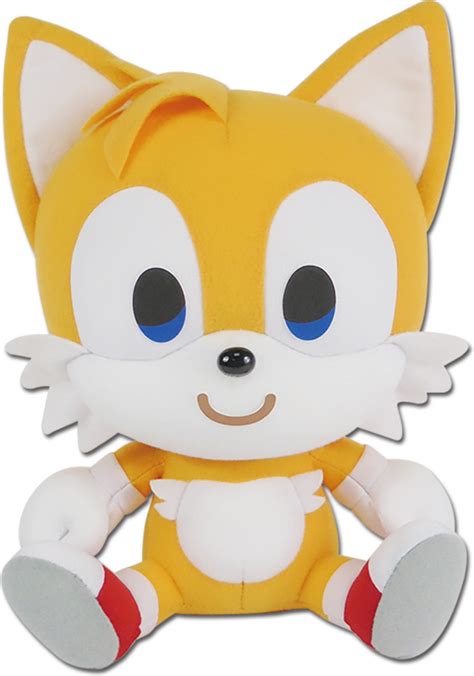 Sonic The Hedgehog Sd Tails Sitting Plush 7h