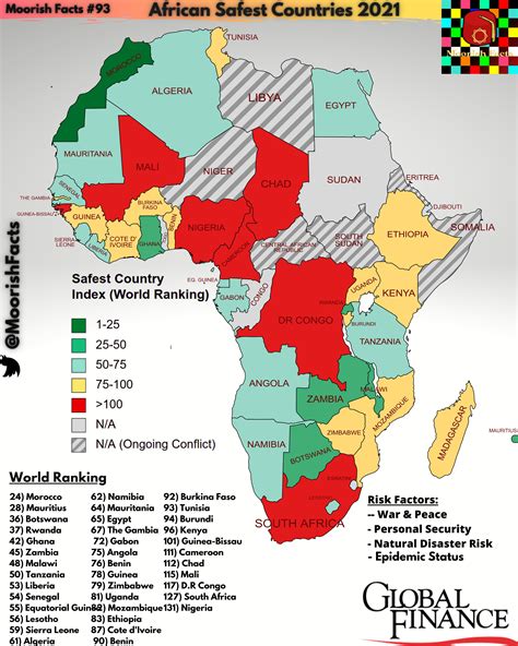 World Safest Country Index 2021 In Africa Rmapporn