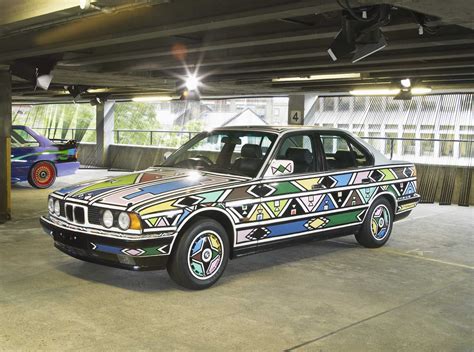 Esther Mahlangu Bmw 525i 1991